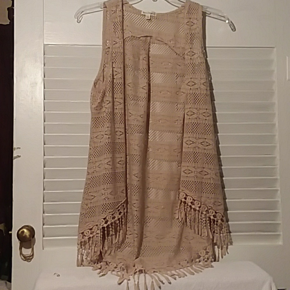 Love on a Hanger Tank Cardigan